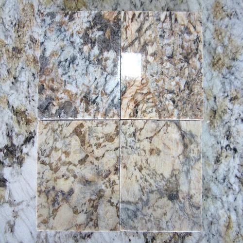 Polished Natural Granite Tiles for Paving / Wall