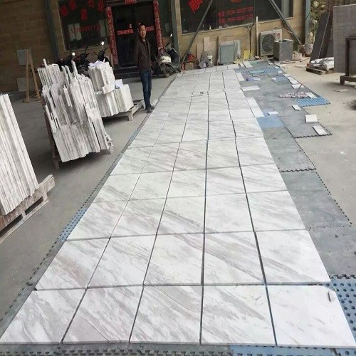 China Volakas White Marble Tiles for Paving