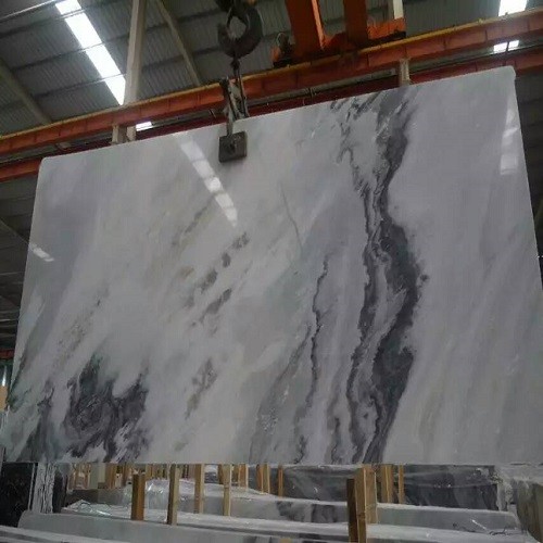 Chinese Landscape Painting Marble Slab