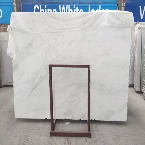 Polished Natural White Marble Slab for Flooring