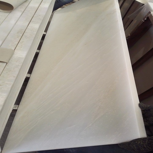 Polished White Marble for Worktop/Countertop