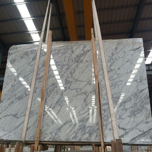 Polished White Onyx Marble Slab for Flooring / Wal