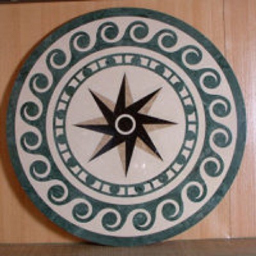 Marble Waterjet Medallion for Floor Decoration