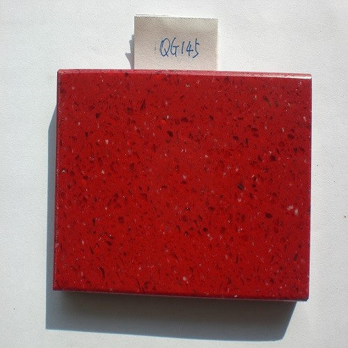 Red Artificial Quartz Stone (QG145)
