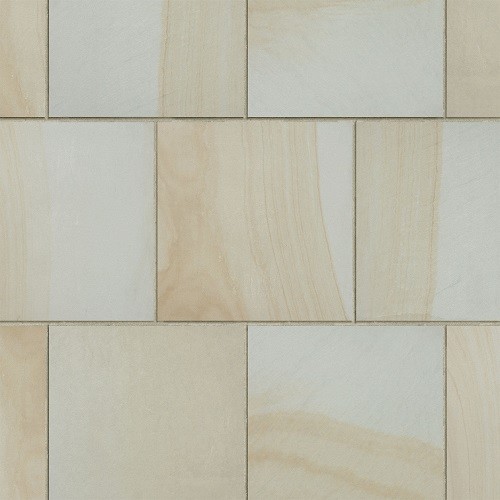 Honed Light Yellow Wood Grain Sandstone for Tile