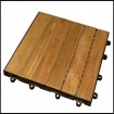 Burma Teak Outdoor Deck Tiles