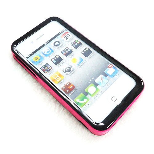 IPHONE 4 hard protector with cute dot