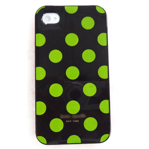 IPHONE 4 hard protector with cute dot