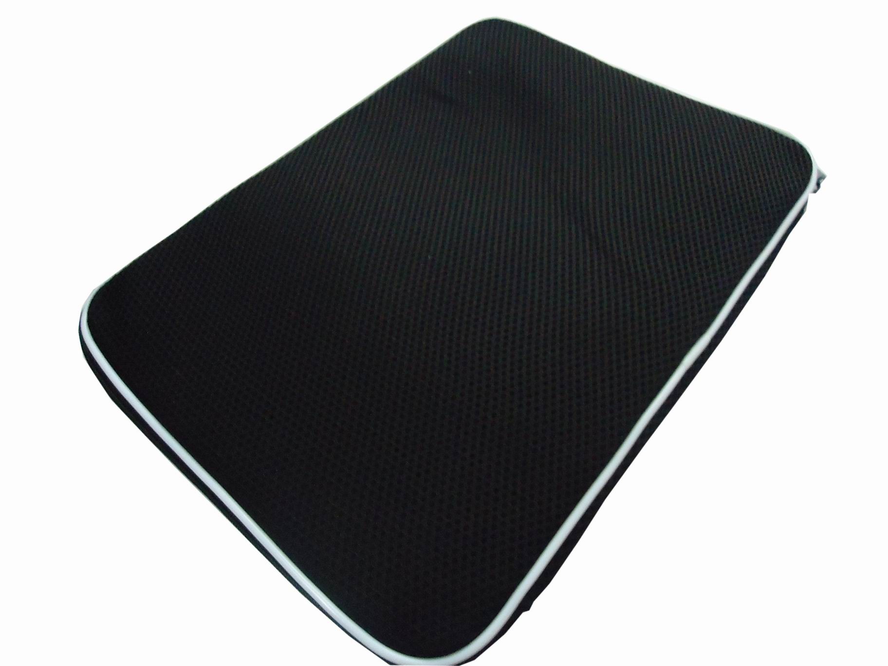 black and grey laptop sleeves