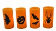 Halloween Flameless Paraffin Wax LED Candle