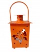 Mini flameless metal butterfly LED candle lantern