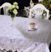 Transparent PVC printed tablecloth