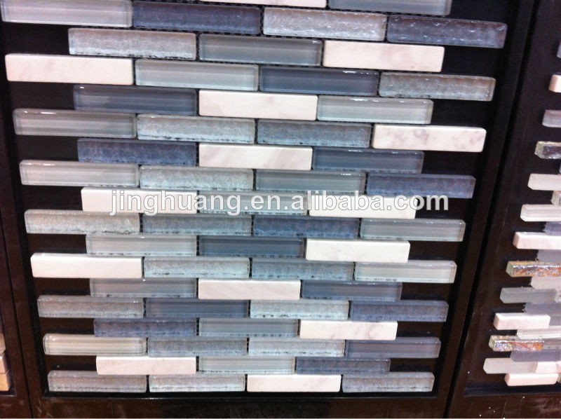 Glass mosaic tile