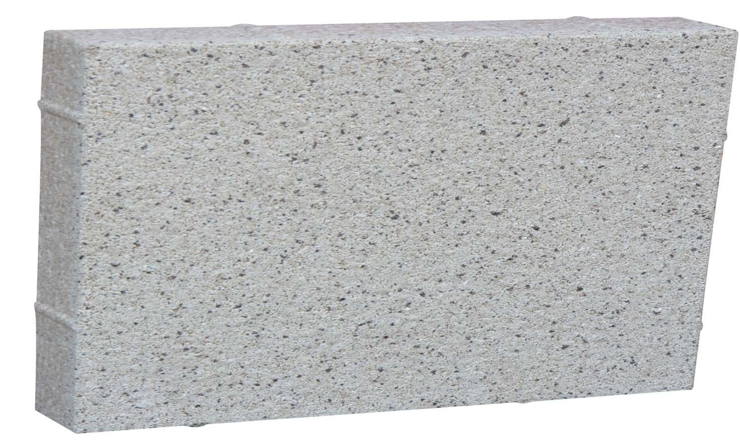 High-tech environmental permeable white brick vene