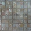 natural color freshwater shell mosaic