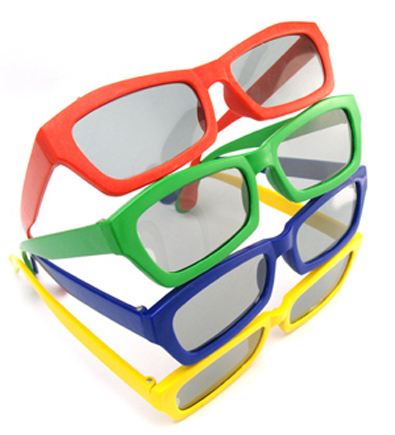 kids circular polarized 3d glasses