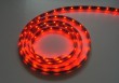 Red IP68 5050 LED flex Strip on black pcb