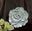 rose of pottery decoration for gift