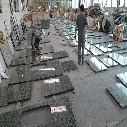 Natural Stone Jiangxi Green Granite Countertops