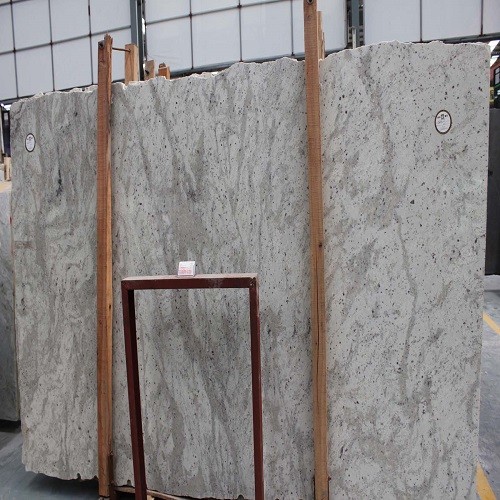 Andromeda White Granite Wall Cladding for Outdoors