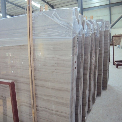 Athens Grey Wooden Marble for Tiles and Slabs