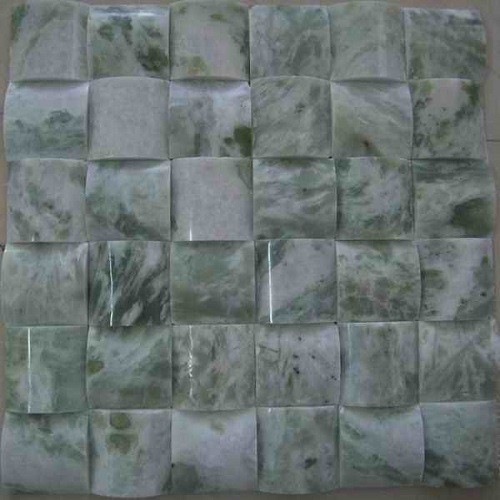 Green Onyx Stone Marble Mosaic Tile for Wall Decor