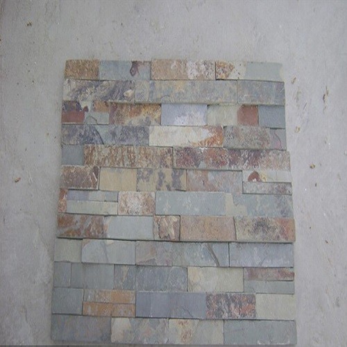 Multicolor Slate Stone for Wall Cladding/Flooring