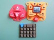 Silicone calculator keypads