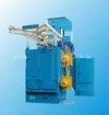 Double-hook shot blasting machine