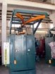 Single-hook shot blasting machine