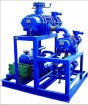 Roots water ring vacuum pump package unit
