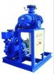 Roots water ring vacuum pump unit