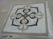 Stone water-jet medallion for hotel lobby