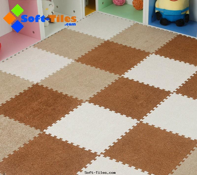 Luxurious Carpet Tiles short hair