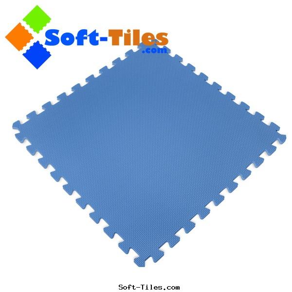 Blue Foam Mat used kids playground