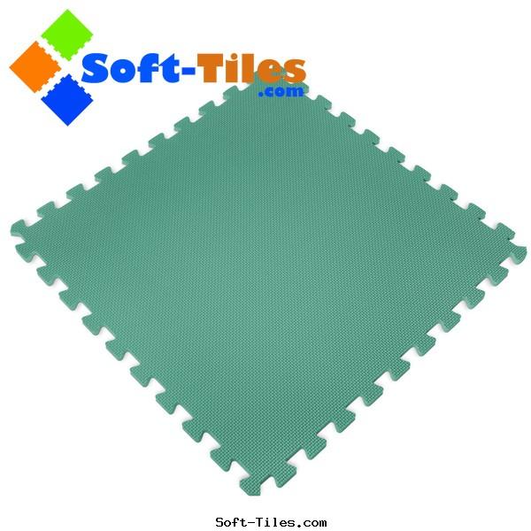 Green Foam Mat used kids playground