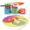 Kid's education mat with numbers