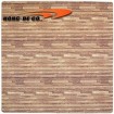 Dark Wood Grain Foam Floor Mat