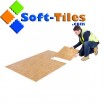 Wood Effecting Foam Floor Mat