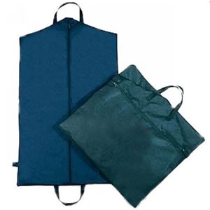eco garment bag with two handles
