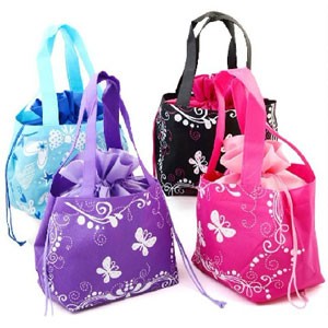 drawstring gift bags with handle