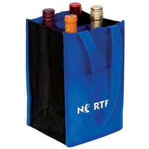 eco friendly wine bags for 4 bottles