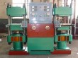 Duplex semi-automatic rubber vulcanizing press