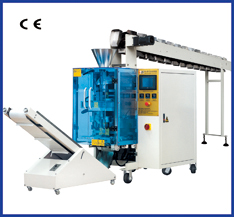 Semi-automatic vertical form-fill-seal machine