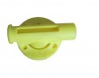 Yellow molded plastic product