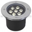 7w led inground light