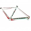 Carbon road bike frame COLNAGO white/red