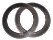 88mm clincher carbon road rim with TG point resin