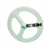 Carbon Trispoke wheels white-HED.3