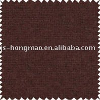 BROWN WOOL FLANNEL FABRIC 